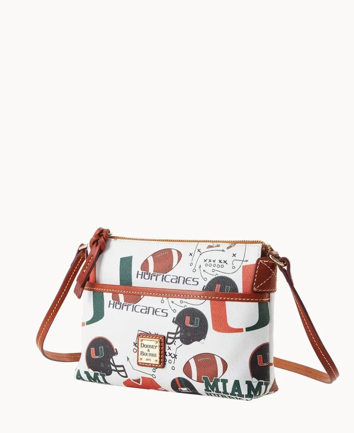 Woman Collegiate University Of Miami Ginger Crossbody U Of Miami Dooney and Bourke Crossbodies Woman Collegiate University Of Miami Ginger Crossbody U Of Miami Dooney and Bourke Crossbodies