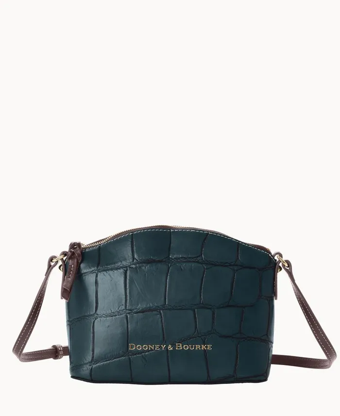 Woman Denison Ruby Crossbody Deep Teal Dooney and Bourke Crossbodies