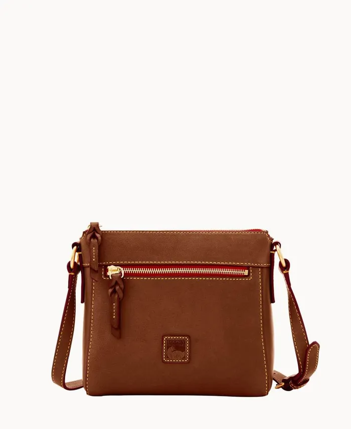 Woman Florentine Allison Crossbody Chestnut Dooney and Bourke Crossbodies
