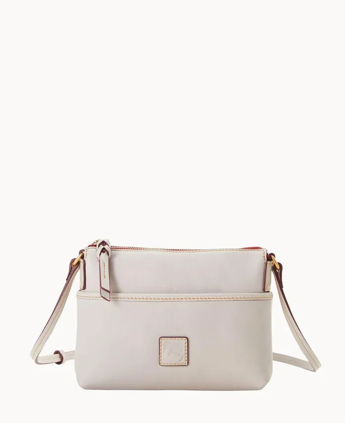 Woman Florentine Katie Crossbody Ecru Dooney and Bourke Crossbodies