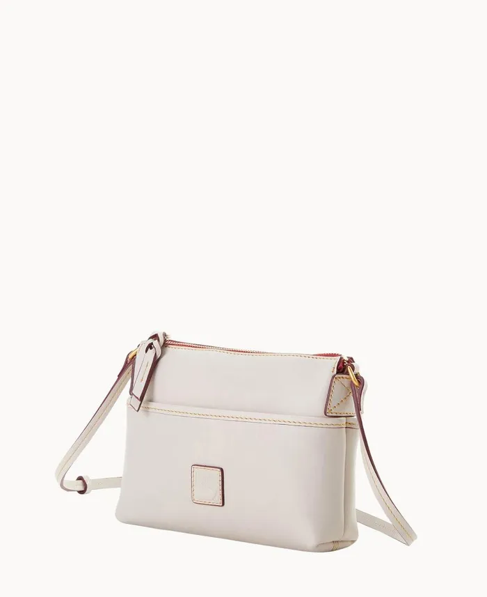 Woman Florentine Katie Crossbody Ecru Dooney and Bourke Crossbodies Woman Florentine Katie Crossbody Ecru Dooney and Bourke Crossbodies