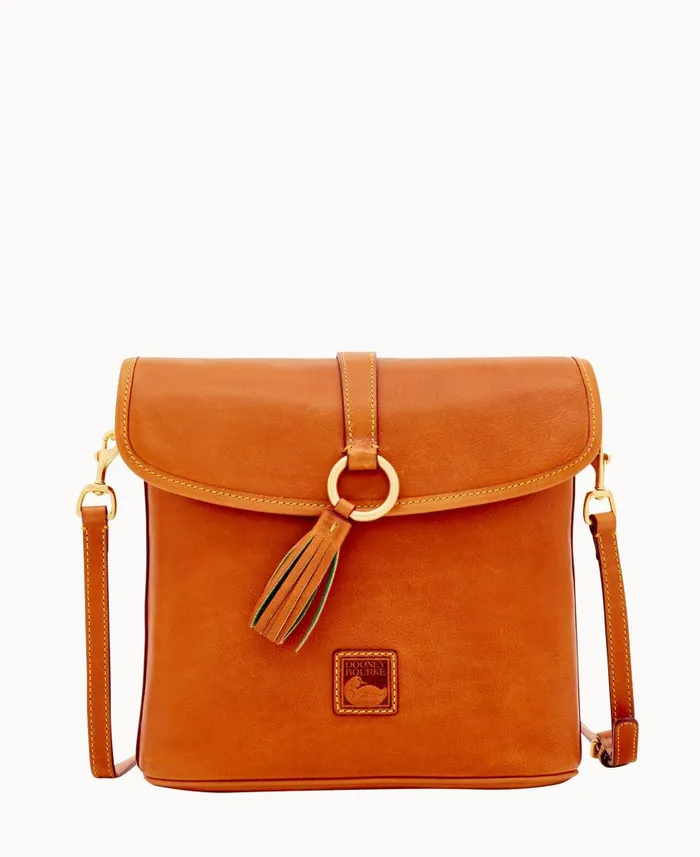 Woman Florentine Large Dottie Crossbody Natural Dooney and Bourke Crossbodies