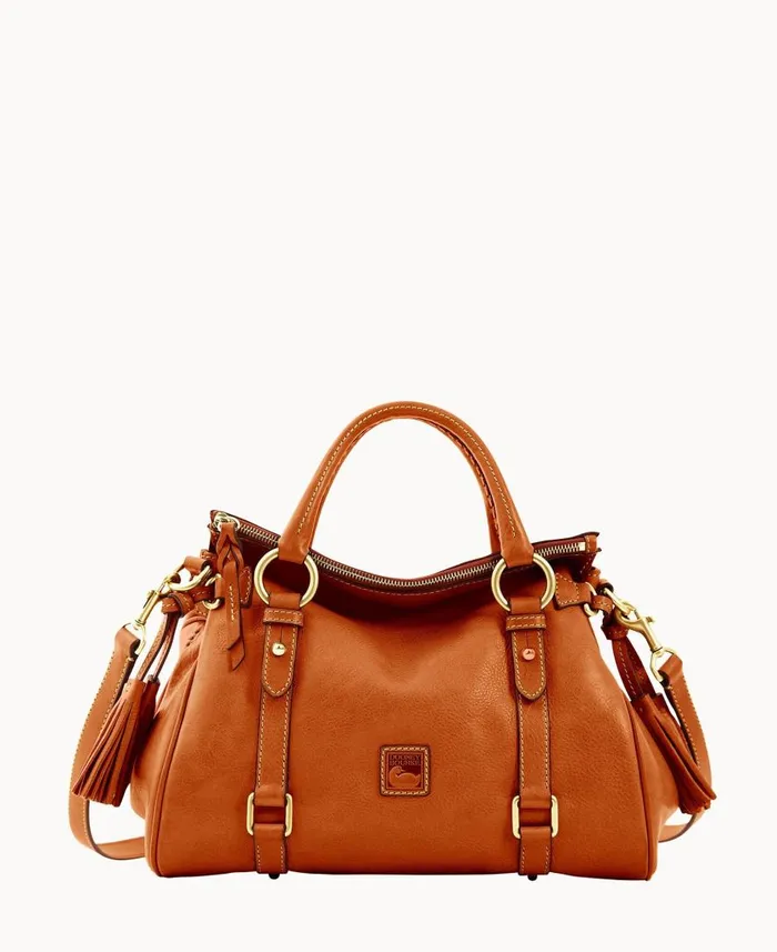 Woman Florentine Satchel Natural Dooney and Bourke Satchels
