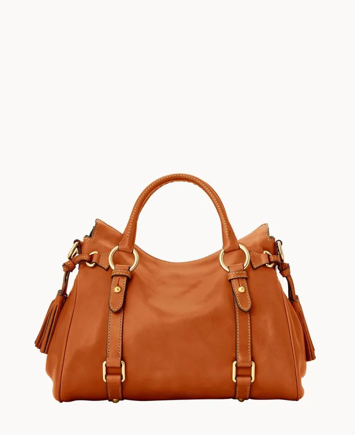 Woman Florentine Satchel Natural Dooney and Bourke Satchels Woman Florentine Satchel Natural Dooney and Bourke Satchels