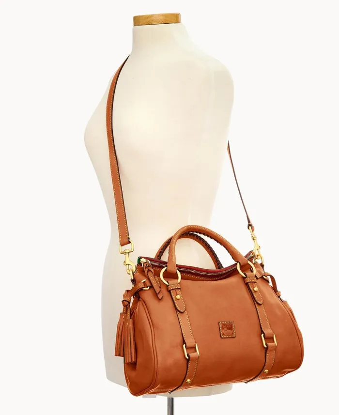 Woman Florentine Satchel Natural Dooney and Bourke Satchels Woman Florentine Satchel Natural Dooney and Bourke Satchels