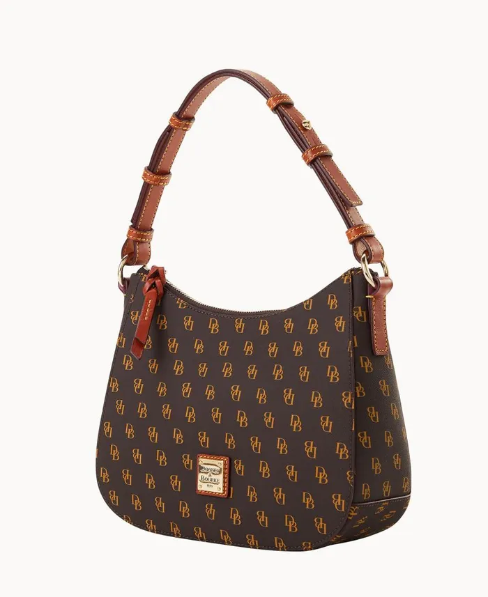 Woman Gretta Small Kiley Hobo Brown Tmoro Dooney and Bourke Shoulder Bags Woman Gretta Small Kiley Hobo Brown Tmoro Dooney and Bourke Shoulder Bags