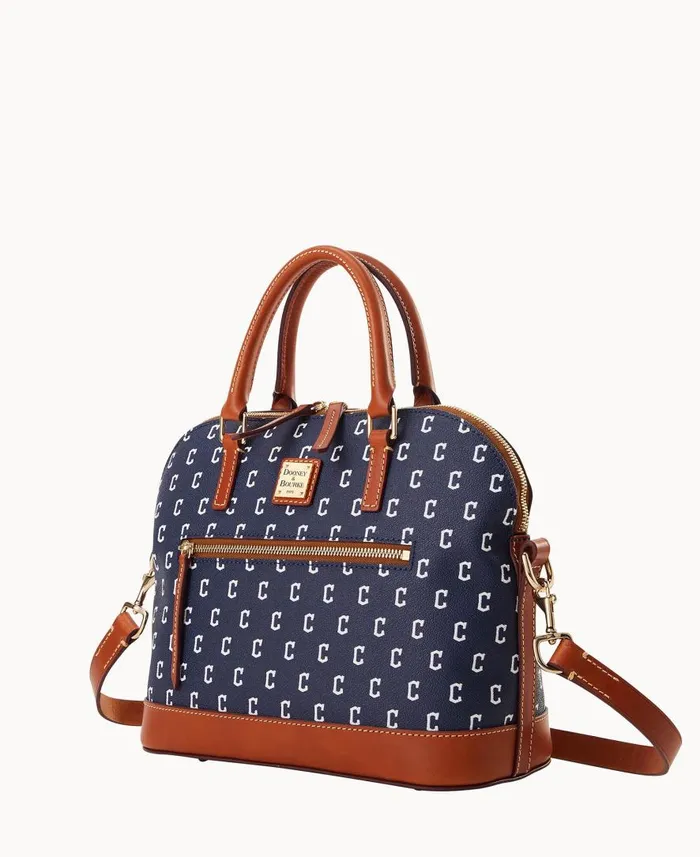 Woman MLB Guardians Domed Zip Satchel Guardians Dooney and Bourke Satchels Woman MLB Guardians Domed Zip Satchel Guardians Dooney and Bourke Satchels