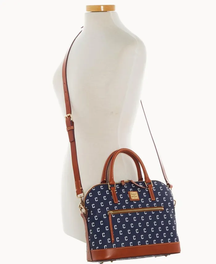 Woman MLB Guardians Domed Zip Satchel Guardians Dooney and Bourke Satchels Woman MLB Guardians Domed Zip Satchel Guardians Dooney and Bourke Satchels