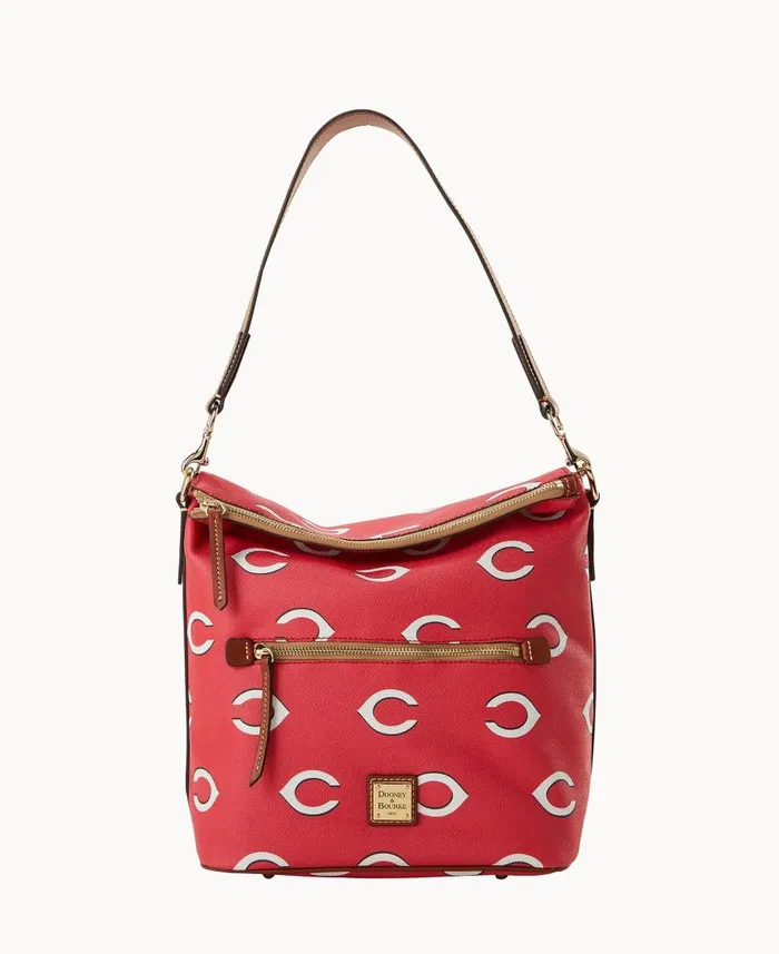 Woman MLB Reds Large Sac Reds Dooney and Bourke Shoulder Bags