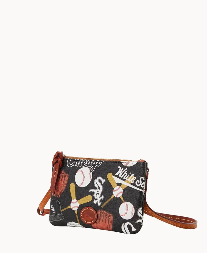 Woman MLB White Sox Top Zip Crossbody White Sox Dooney and Bourke Crossbodies Woman MLB White Sox Top Zip Crossbody White Sox Dooney and Bourke Crossbodies