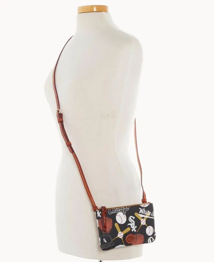 Woman MLB White Sox Top Zip Crossbody White Sox Dooney and Bourke Crossbodies Woman MLB White Sox Top Zip Crossbody White Sox Dooney and Bourke Crossbodies