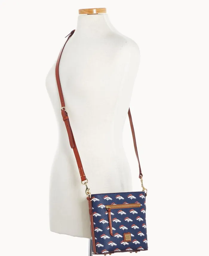 Woman NFL Broncos Small Zip Crossbody Broncos Dooney and Bourke Crossbodies Woman NFL Broncos Small Zip Crossbody Broncos Dooney and Bourke Crossbodies
