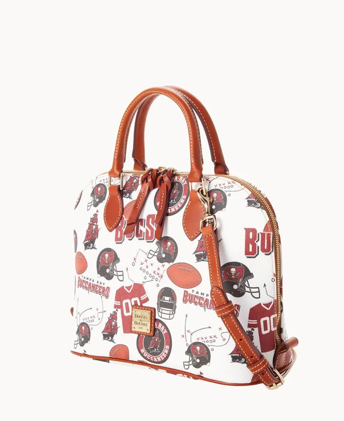 Woman NFL Buccaneers Zip Zip Satchel Buccaneers Dooney and Bourke Satchels Woman NFL Buccaneers Zip Zip Satchel Buccaneers Dooney and Bourke Satchels