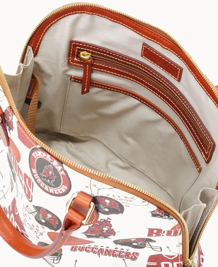 Woman NFL Buccaneers Zip Zip Satchel Buccaneers Dooney and Bourke Satchels Woman NFL Buccaneers Zip Zip Satchel Buccaneers Dooney and Bourke Satchels