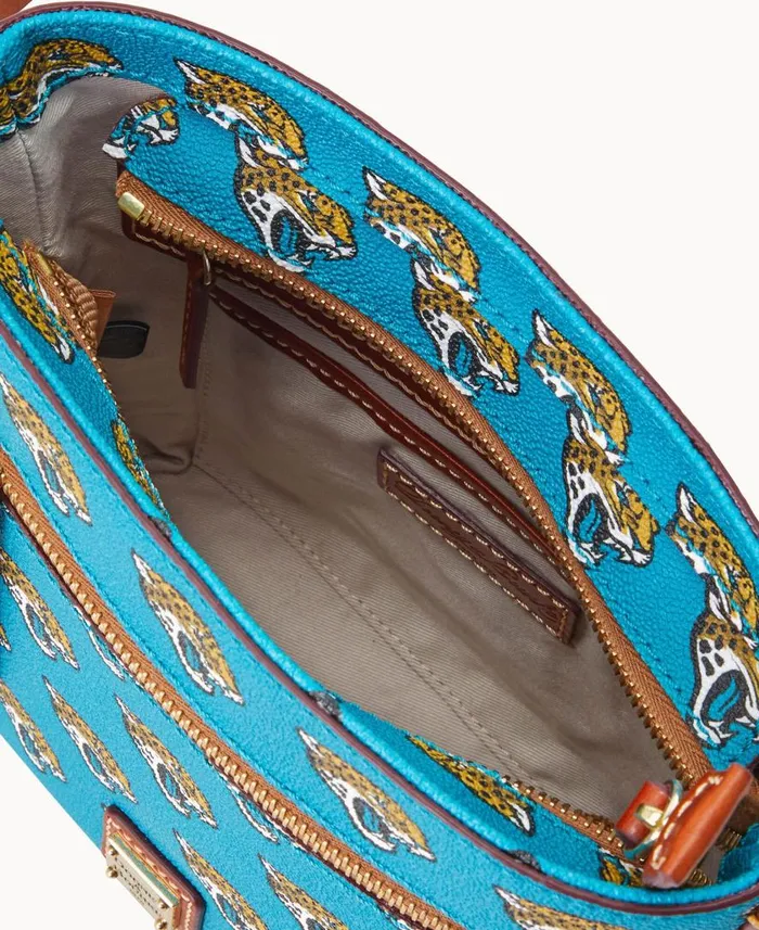 Woman NFL Jaguars Small Zip Crossbody Jaguars Dooney and Bourke Crossbodies Woman NFL Jaguars Small Zip Crossbody Jaguars Dooney and Bourke Crossbodies