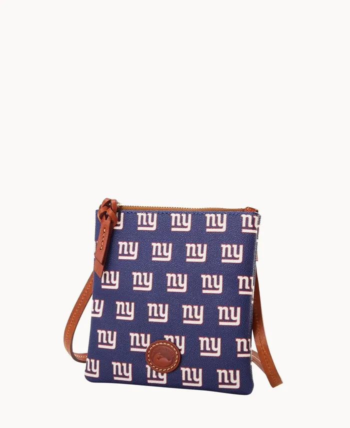 Woman NFL NY Giants Small North South Top Zip Crossbody Giants Dooney and Bourke Crossbodies Woman NFL NY Giants Small North South Top Zip Crossbody Giants Dooney and Bourke Crossbodies