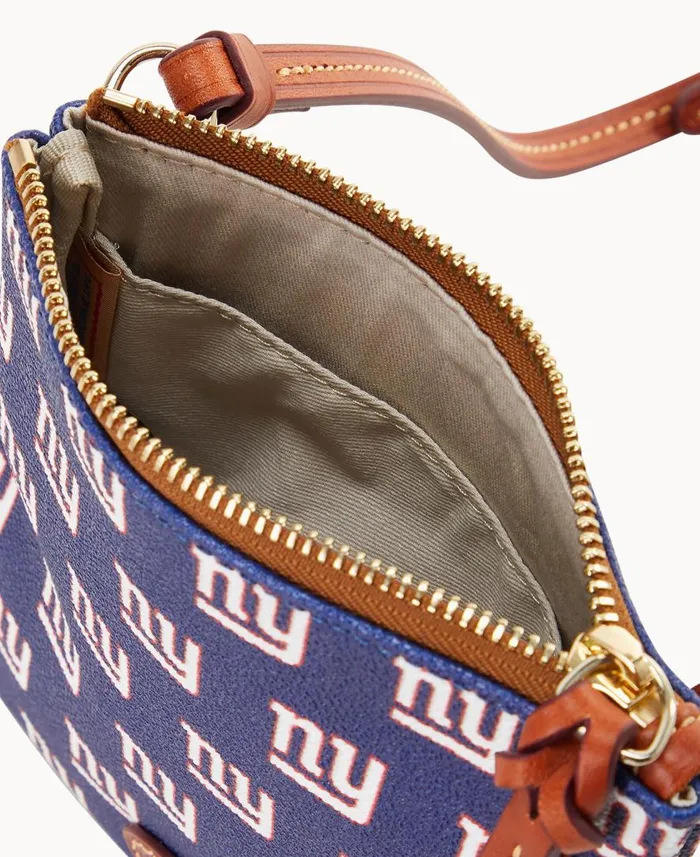 Woman NFL NY Giants Small North South Top Zip Crossbody Giants Dooney and Bourke Crossbodies Woman NFL NY Giants Small North South Top Zip Crossbody Giants Dooney and Bourke Crossbodies