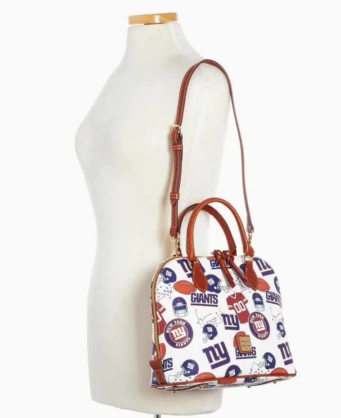 Woman NFL NY Giants Zip Zip Satchel Giants Dooney and Bourke Satchels Woman NFL NY Giants Zip Zip Satchel Giants Dooney and Bourke Satchels