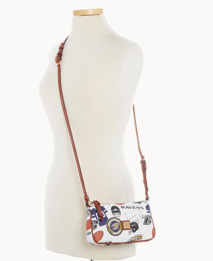 Woman NFL Ravens Lexi Crossbody Sm Coin Case Ravens Dooney and Bourke Crossbodies Woman NFL Ravens Lexi Crossbody Sm Coin Case Ravens Dooney and Bourke Crossbodies
