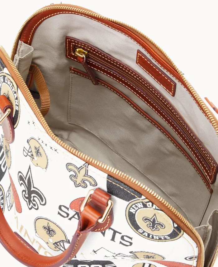 Woman NFL Saints Zip Zip Satchel Saints Dooney and Bourke Satchels Woman NFL Saints Zip Zip Satchel Saints Dooney and Bourke Satchels
