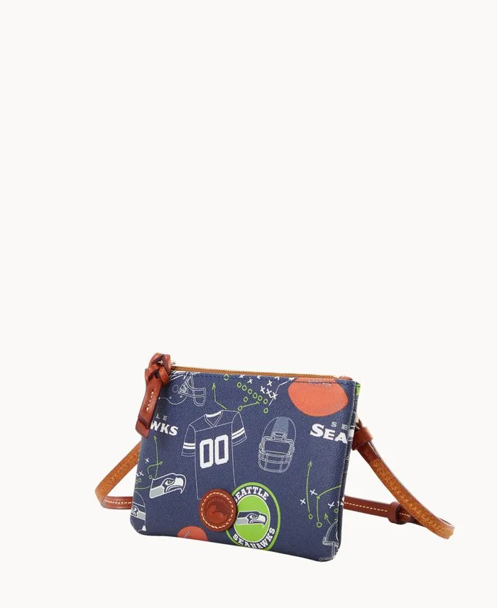 Woman NFL Seahawks Top Zip Crossbody Seahawks Dooney and Bourke Crossbodies Woman NFL Seahawks Top Zip Crossbody Seahawks Dooney and Bourke Crossbodies