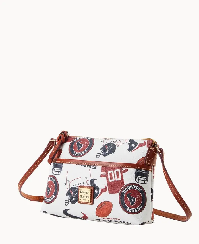 Woman NFL Texans Ginger Crossbody Texans Dooney and Bourke Crossbodies Woman NFL Texans Ginger Crossbody Texans Dooney and Bourke Crossbodies