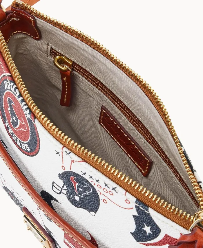 Woman NFL Texans Ginger Crossbody Texans Dooney and Bourke Crossbodies Woman NFL Texans Ginger Crossbody Texans Dooney and Bourke Crossbodies