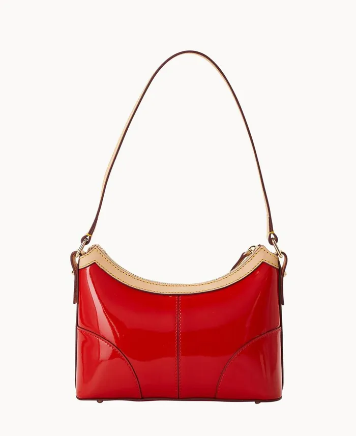 Woman Patent Baguette Red Dooney and Bourke Shoulder Bags Woman Patent Baguette Red Dooney and Bourke Shoulder Bags