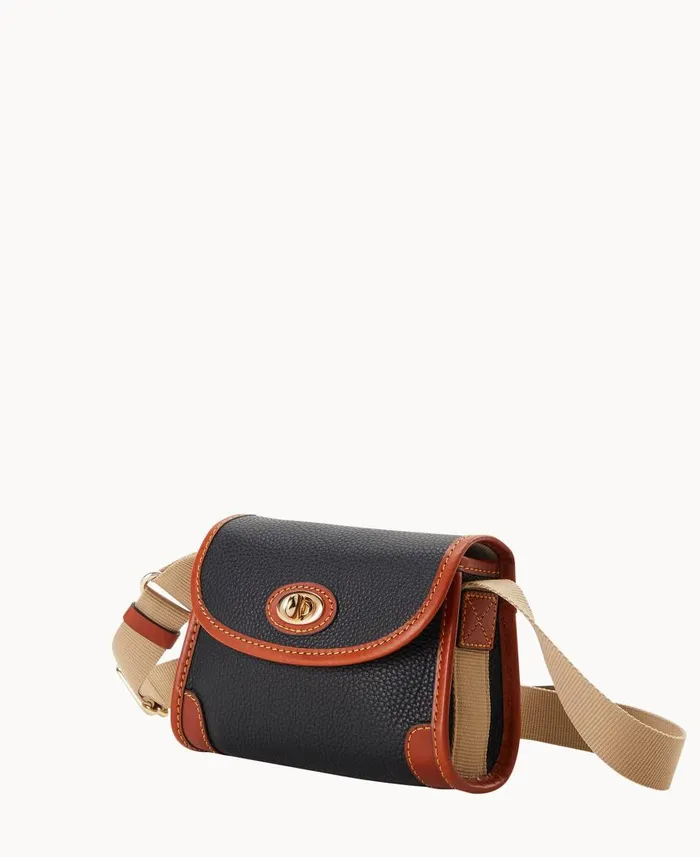 Woman Pebble Grain 18 Crossbody Black Dooney and Bourke Crossbodies Woman Pebble Grain 18 Crossbody Black Dooney and Bourke Crossbodies