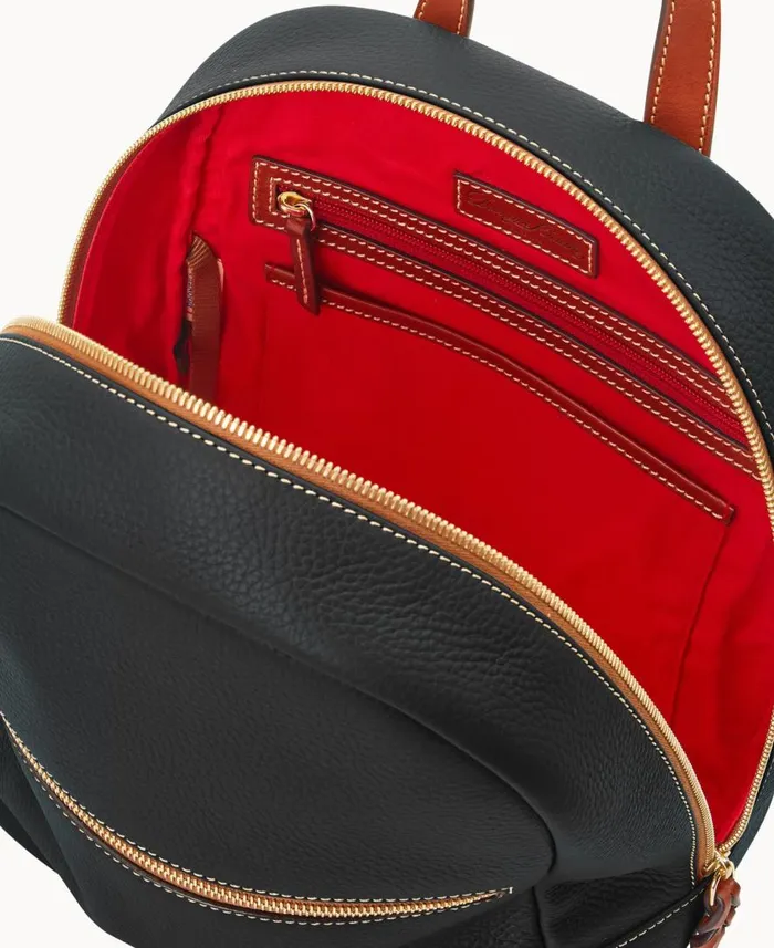 Woman Pebble Grain Ronnie Backpack Black Dooney and Bourke Backpacks Woman Pebble Grain Ronnie Backpack Black Dooney and Bourke Backpacks