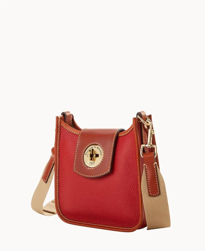 Woman Pebble Turnlock Messenger 20 Red Dooney and Bourke Shoulder Bags Woman Pebble Turnlock Messenger 20 Red Dooney and Bourke Shoulder Bags