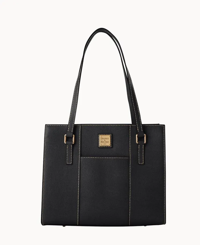 Woman Saffiano Charlotte Black Black Dooney and Bourke Shoulder Bags