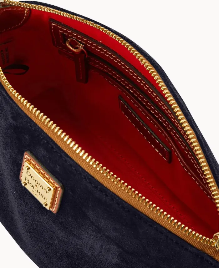 Woman Suede Penny Crossbody Navy Dooney and Bourke Crossbodies Woman Suede Penny Crossbody Navy Dooney and Bourke Crossbodies