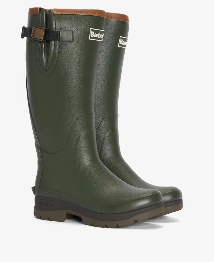 Women039s Tempest Wellington Boots Olive Women Barbour Wellingtons