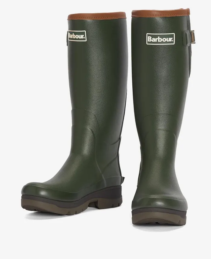 Women039s Tempest Wellington Boots Olive Women Barbour Wellingtons