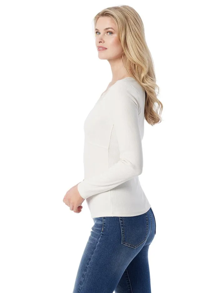 Women Abbey Sweatheart Top In Gardenia Jessica Simpson Tops and Tees