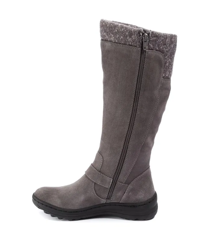 Women Adele Cold Weather Tall Boot Gunmetal Baretraps Cold Weather Boots