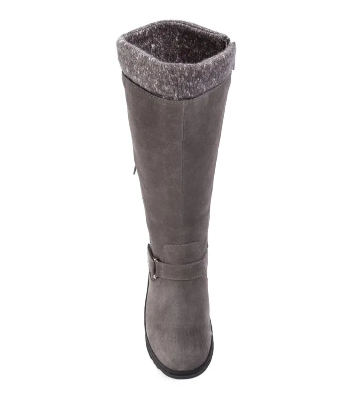 Women Adele Cold Weather Tall Boot Gunmetal Baretraps Cold Weather Boots