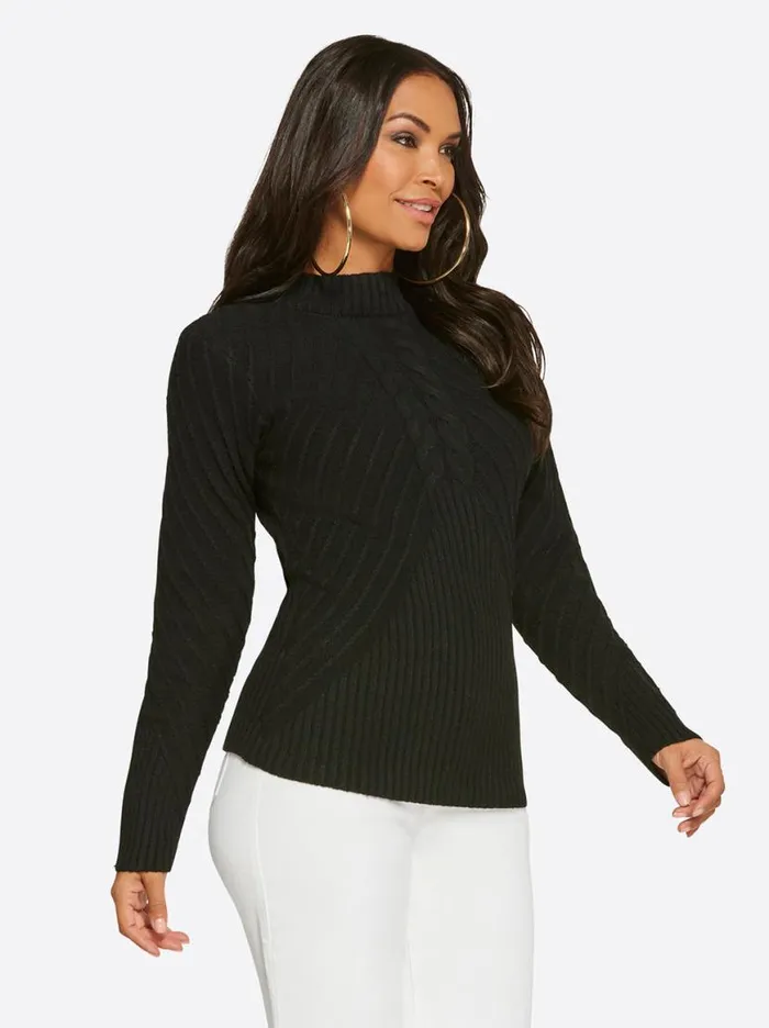 Women Adena Sweater In Black Jessica Simpson Tops and Tees