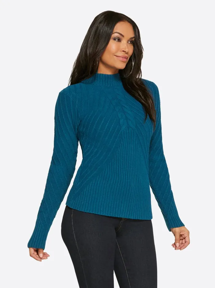 Women Adena Sweater In Corsair Jessica Simpson Tops and Tees
