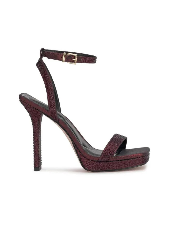 Women Adonia High Heel In Oxblood Jessica Simpson Sandals