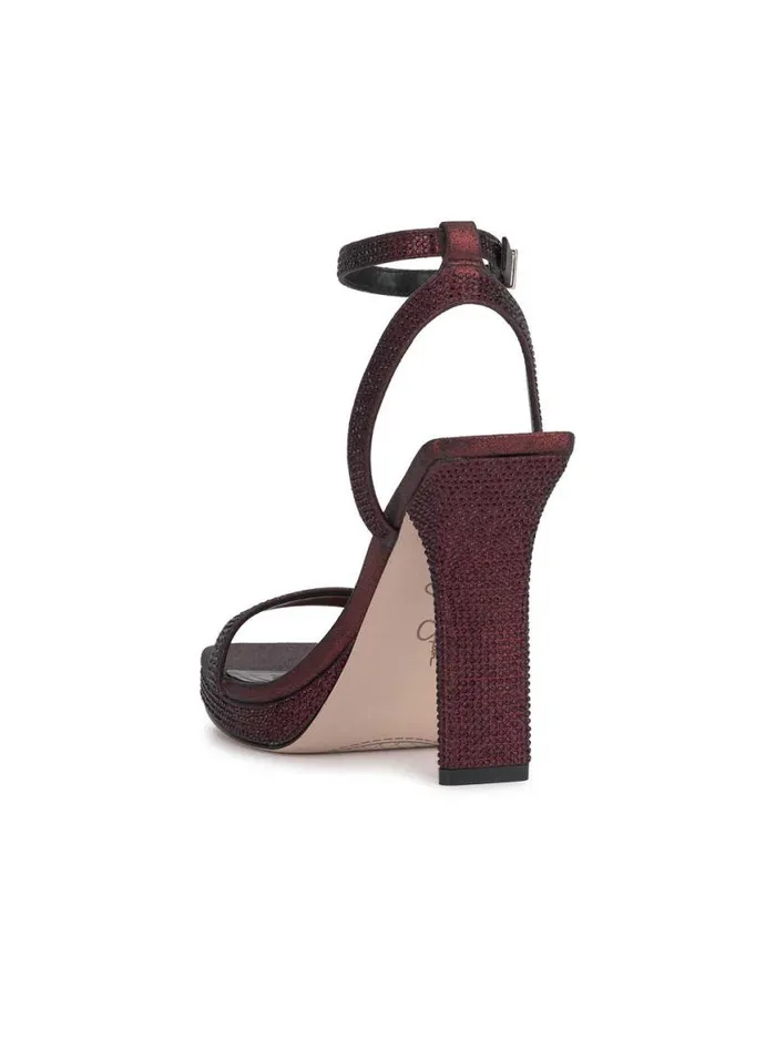 Women Adonia High Heel In Oxblood Jessica Simpson Sandals