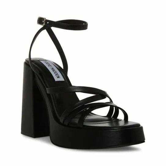 Women AFFECTION BLACK Black Steve Madden Heels Women AFFECTION BLACK Black Steve Madden Heels