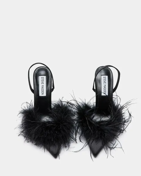Women ALEXIS BLACK SATIN Black Satin Steve Madden Heels Women ALEXIS BLACK SATIN Black Satin Steve Madden Heels