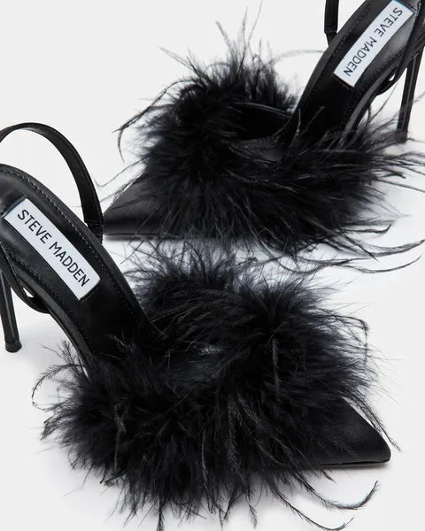Women ALEXIS BLACK SATIN Black Satin Steve Madden Heels Women ALEXIS BLACK SATIN Black Satin Steve Madden Heels