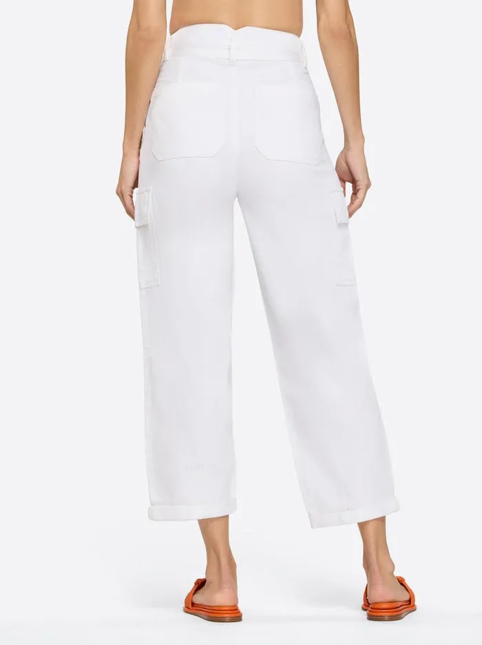 Women Allie Utility Bottom In White Jessica Simpson Bottoms