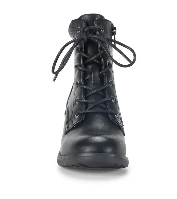 Women Allister Lace Up Bootie Black Baretraps Booties