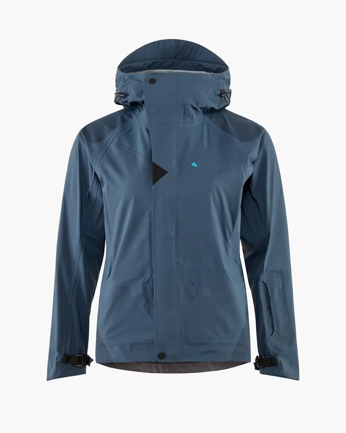 Women Allsvinn Cutan Jacket Midnight Blue Klttermusen Waterproof Jackets