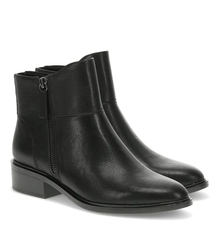 Women Alona Block Heel Bootie Black Baretraps Booties