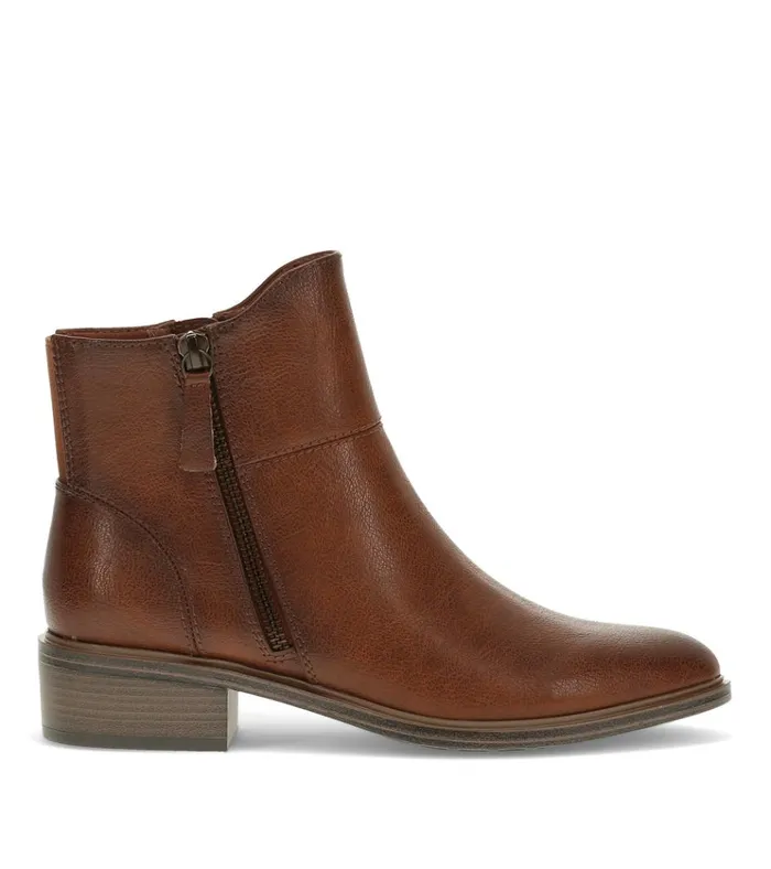 Women Alona Block Heel Bootie Cognac Baretraps Booties